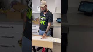 How To install LED Lights Into Kitchen Plinth 🤯howto how shorts tips [upl. by Ennaeel]