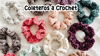 Como tejer COLETEROS a CROCHET en 5 minutos  Tutorial  Daniis Ways [upl. by Leese]