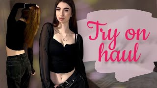 4K Transparent Fashion Trends  Maya’s TryOn Haul 2024 [upl. by Ellehcear]