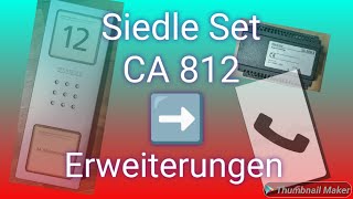 So einfach erweiterst du dein Siedle Set CA 812 selbst [upl. by Elohcin]