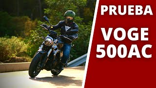 Prueba VOGE 500 AC 2022  Test Review en Español  Opiniones [upl. by Nnaynaffit]