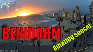 Benidorm Live Beach Cam 🇪🇸 Streamed 2nd March 2024 2 [upl. by Esilahc]