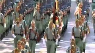 Spanish legion parade [upl. by Ydnyc495]