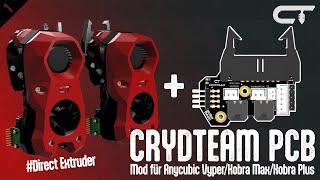 Anycubic Vyper amp Anycubic Kobra Direct Extruder Mod – Das Upgrade das du brauchst [upl. by Aicilaf515]