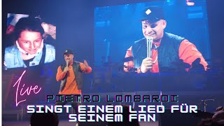 Pietro Lombardi singt für ein kleines Mädchen Wir Singen Lui in Kempten BigBox am 18032022 [upl. by Hirsh]