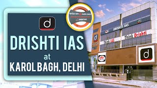 Drishti IAS at Karol Bagh Delhi  English Medium [upl. by Yentihw117]