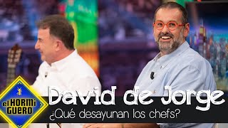 ¿Qué desayunan los chefs Martín Berasategui y David de Jorge  El Hormiguero [upl. by Mccullough739]