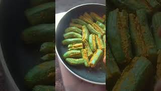 Bharva bhindi full recipe chahiye to please comments kre [upl. by Frazier]