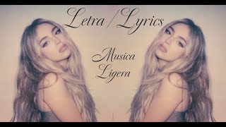 Musica Ligera  Ana Mena  Letra  Lyrics [upl. by Sorcim]