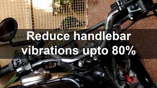 B1U6 How to Reduce Handlebar Vibrations in Royal Enfield [upl. by Mcmillan622]