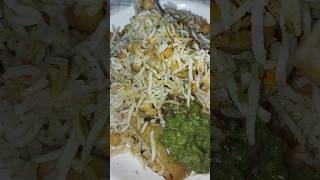 Aloo chole k chawal 😋 OmG too yummy 🤤😋 food threesisters123 world shorts reel foodie [upl. by Iatnahs593]