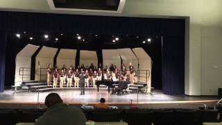 All Join Hands 2  Fossum Middle School 8th Grade Girls Choir  UIL 2017 [upl. by Ainekahs]