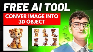 New Free Ai Tool that Converts 2D Image into 3D Object  3D Mesh Generation from Single Images [upl. by Paolina]