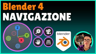 BLENDER 40 NAVIGAZIONE BASE Tutorial ITA [upl. by Anitsyrc]