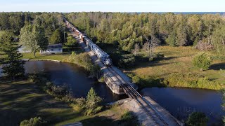 Limestone Train Black River Michigan 48721 [upl. by Ingra]