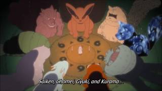 Names of the Tailed Beasts by Rikudou Sennin Naruto Shippuuden [upl. by Don]