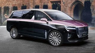 Hongqi luxury MPV 2022紅旗高端MPV明年6月量產，20T8AT動力，有4座和7座兩種！ [upl. by Niatsirhc]