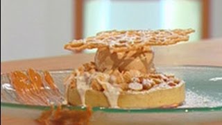 Pasteleríamx  Tarta de manzana con helado de caramelo [upl. by Leatrice76]