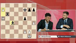 Firouzja Hikaru Got Too Excited with his French  D2 STLRapidBlitz [upl. by Eilram]