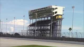 Daytona Falling Deconstruction of Backstretch Grandstands [upl. by Drexler46]