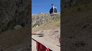 Shymbulak gondola Level 2  Level 3  Shymbulak ski resort visitalmaty snowlovers [upl. by Donell]