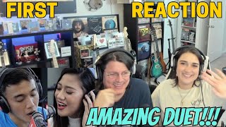 MORISSETTE amp ARNEL PINEDA  FIRST TIME COUPLE REACTION to I Finally Found Someone  Wish 107 5 Bus [upl. by Esinev]