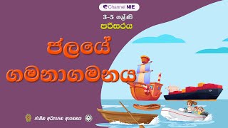 ජලයේ ගමනාගමනය  3  5 ශ්‍රේණි  පරිසරය [upl. by Kielty210]