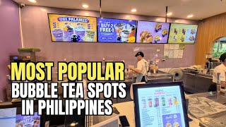 CEBU CITYS POPULAR BUBBLE TEA SPOTS  TEALIVE PHILIPPINES  Top Southeast Asia Milk Tea [upl. by Rea]