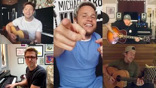 Niall Horan McFly James Arthur Olly Murs  Shine A Light Live Performance [upl. by Nyltac]