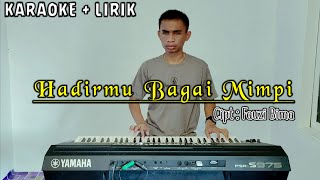 HADIRMU BAGAI MIMPI  Karaoke Lirik  ANDRI KHAN [upl. by Grenville]