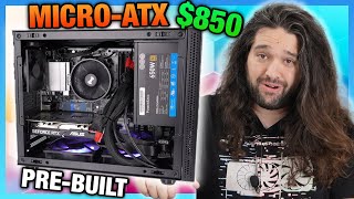 The 850 MicroATX PreBuilt Gaming PC PowerSpec G513 Review amp Benchmarks [upl. by Nnylorac]