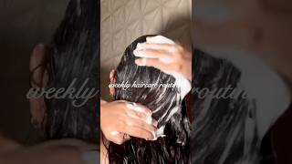 Weekly Haircare Routine For Winters Dandruff Control haircareroutine dandruffcontrol ashortsaday [upl. by Dearden]