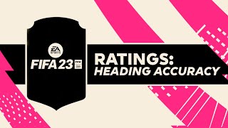 Players with BEST heading accuracy in FIFA 23 [upl. by Sumerlin984]