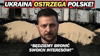 UKRAINA OSTRZEGA POLSKE quotBĘDZIEMY BRONIĆ SWOICH INTERESÓWquot [upl. by Fatsug614]