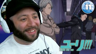 Yuri On Ice Episode 11 REACTION quotGrand Prix Final Short Programquot [upl. by Malonis313]