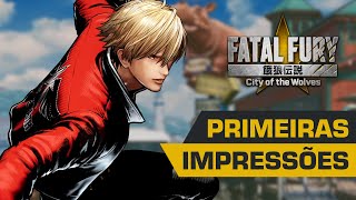 Fatal Fury COTW Primeiras Impressões [upl. by Sualohcin]