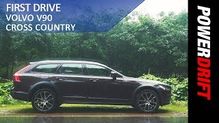 Volvo V90 Cross Country  First Drive  PowerDrift [upl. by Jorin]