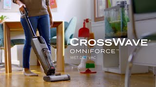 CrossWave® OmniForce™ AllinOne MultiSurface Cleaner  Feature Overview [upl. by Kciredor]