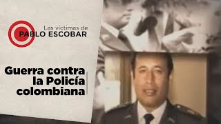 Las víctimas de Pablo Escobar  Muerte a los policías de Medellín [upl. by Aicnarf]