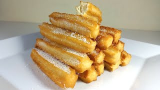 Churros Caseros  Con solo 3 Ingredientes  RomiCocina [upl. by Urson]