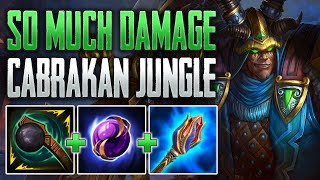 TREMBLE IN FEAR Cabrakan Jungle Gameplay SMITE Conquest [upl. by Udale]