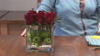 How To Make A Contemporary Flower Arrangement [upl. by Helse]