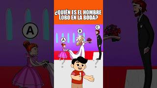 ¿QUIÉN ES EL HOMBRE LOBO EN LA BODA trivia quiz [upl. by Auburta]