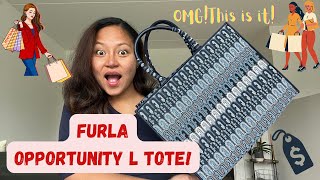 FURLA OPPORTUNITY L TOTE BAG Worth it to buy [upl. by Sheff705]