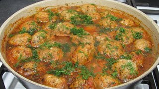 Чудесные Фрикадельки с Грибами в Сметане Идеальный Мясной Обед  Meatballs in Sour Cream [upl. by Ander380]