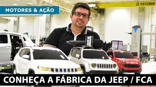 Fábrica do Jeep Renegade  Jeep Compass  Fiat Toro  Jeep Commander  freire neto motores e ação [upl. by Sualokcin]