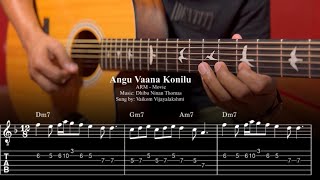 Angu Vaana Konilu  ARM  Guitar TABS [upl. by Iyre]