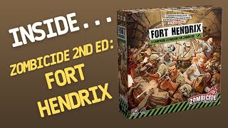 Zombicide 2nd Edition Fort Hendrix  Inside 126 [upl. by Alletniuq300]