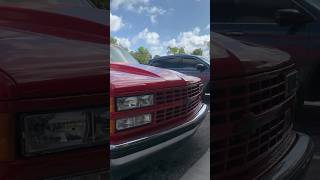 Custom Chevy Truck BeforeAfter upholstery chevy silverado usa interior pickup truck stitch [upl. by Elocan]