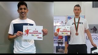 Maxime Moreels vs Yuhan Tan Belgian chps 2019 [upl. by Randell]